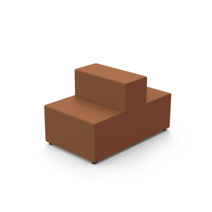 Two-Sided, One and One HalfSeat Chair